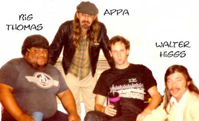 Big Thomas Alexander, Appa of Appa's Blues Power, and Walter T Higgs of the Suffle Pigs